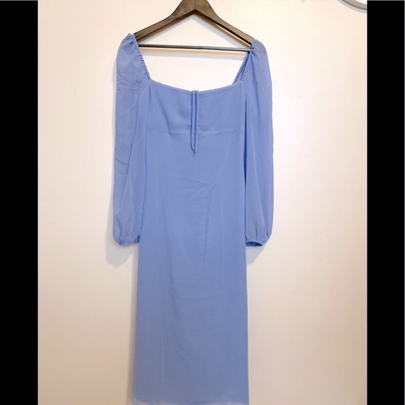 Aritzia Wilfred Jacqueline Dress Soft Iris - Picture 7 of 11